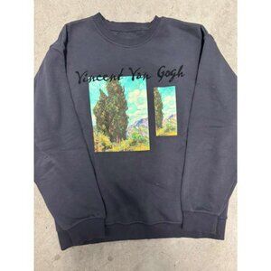 women jacket sweater color grey/black long sleeve Size S